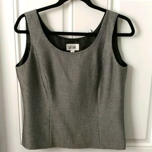 LeSuit Gorgeous SilverGray Lined Dress Tank 12 NWT